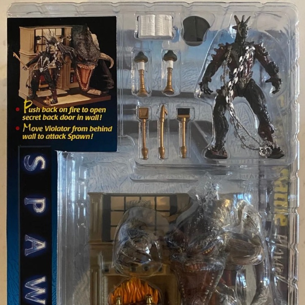 SPAWN The MOVIE (1997) - THE FINAL BATTLE PLAYSET.